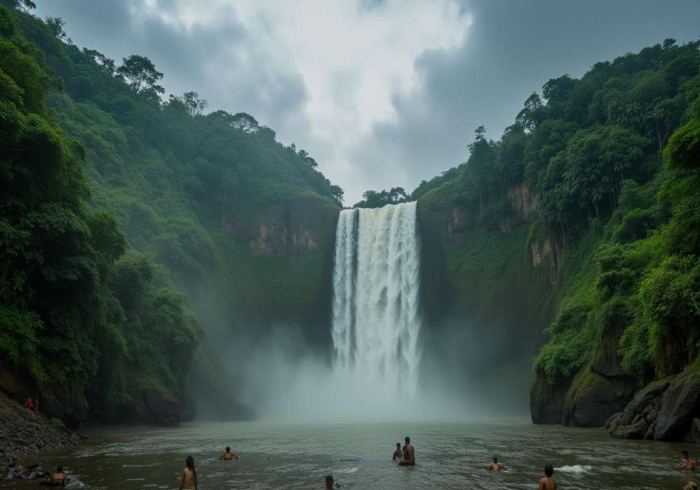 Waterfall Near Mumbai